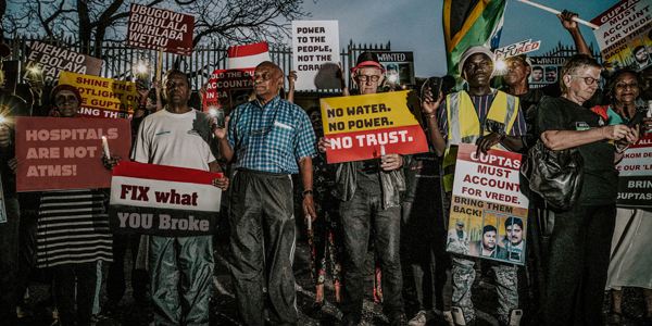 Protests in South Africa | CURIOS.TY 20: #Thrive © https://www.wits.ac.za/curiosity/